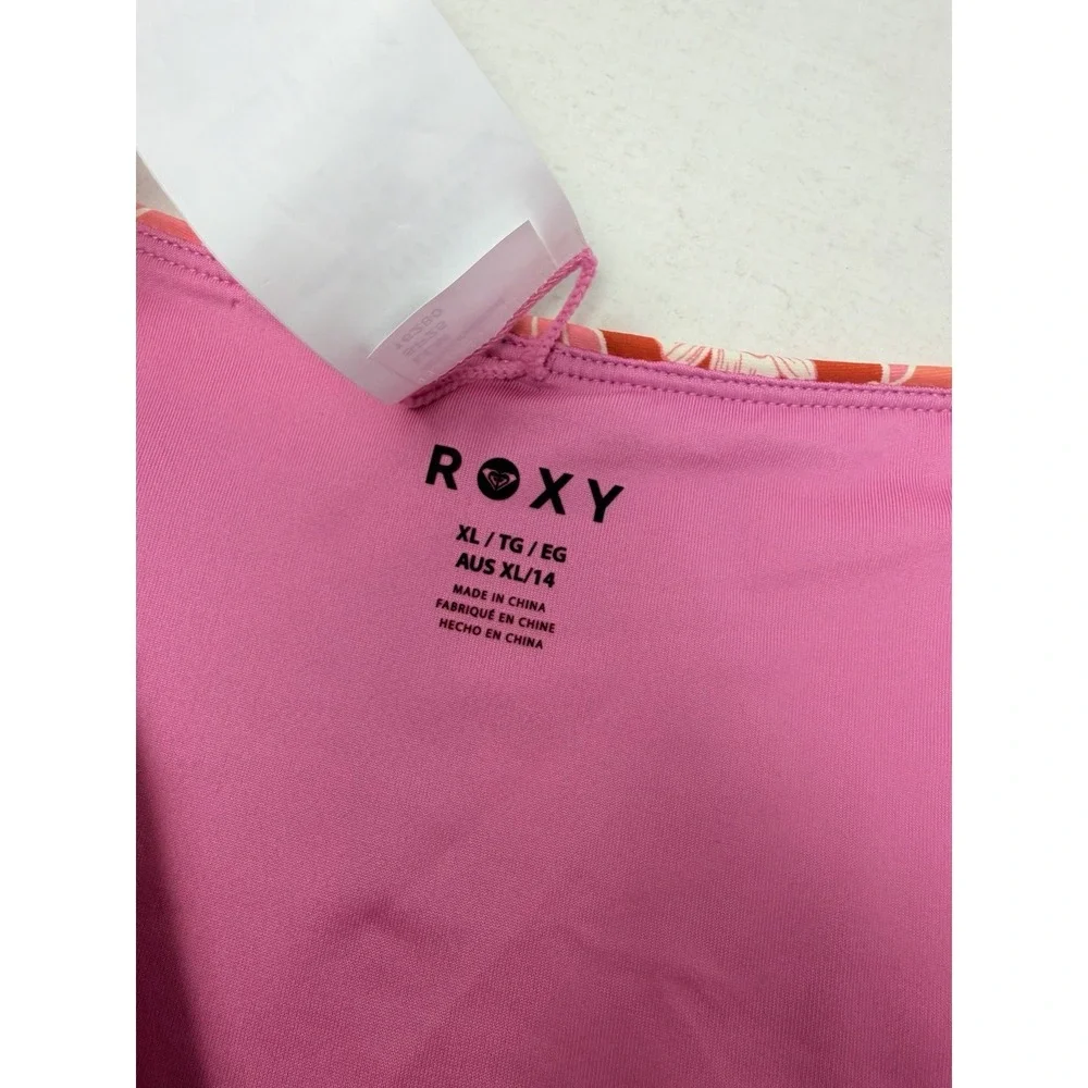 Roxy Juniors Size XL Bell Bottom Blooms High Waist Bikini Swim Bottoms‎ $44 419